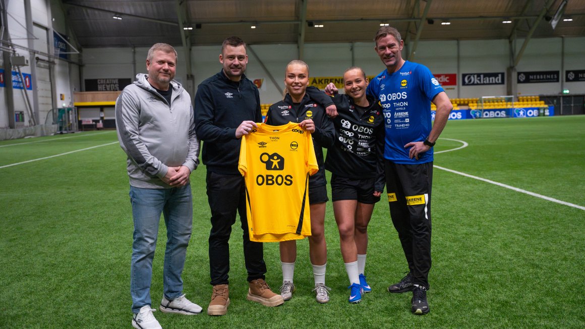 Umbro er LSK Kvinners nye utstyrsleverandør