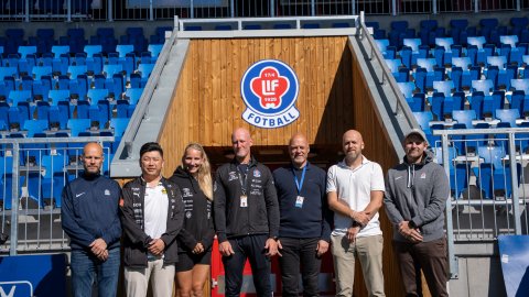 LSK Kvinner, Lørenskog IF, NFF Akershus og SpareBank 1 Østlandet lanserer et ambassadørprogram som på sikt skal løfte jentefotballen på Romerike