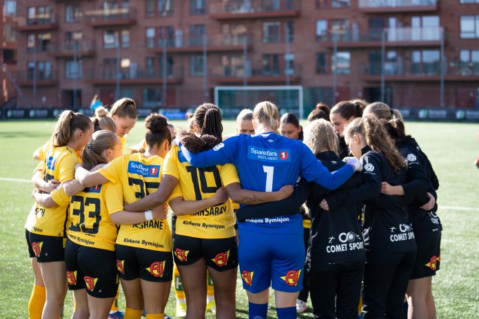 Før kampen: Lyn - LSK Kvinner