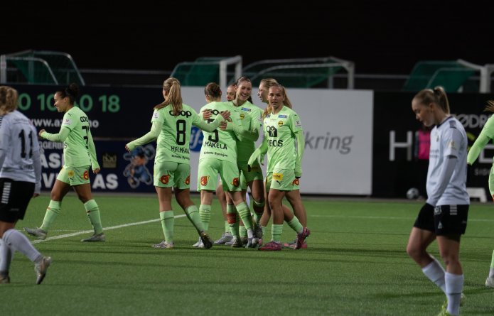 Seier mot Hønefoss i årets siste kamp!