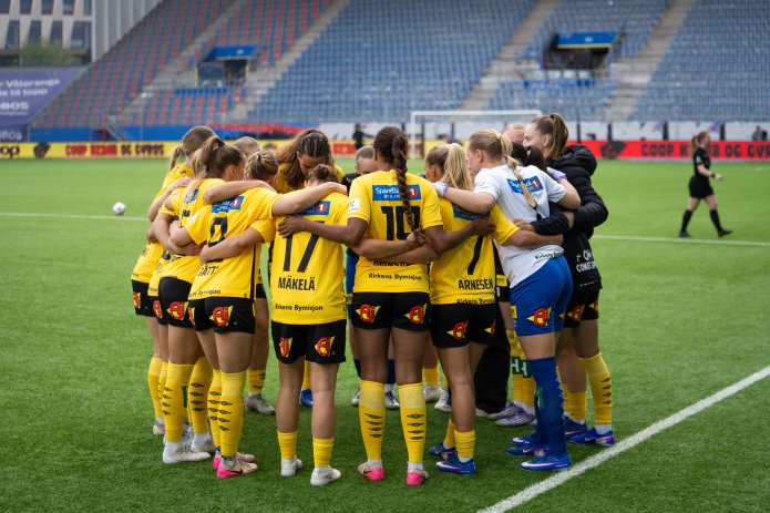 Før kampen: LSK Kvinner - Haugesund